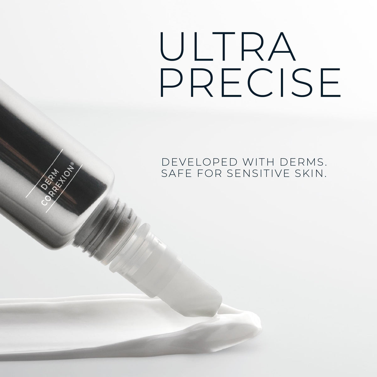 RoC product label close-up displaying ingredients and dermatologist collaboration