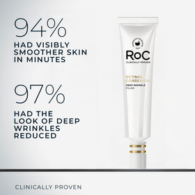 RoC application on hand demonstrating absorbent, lightweight feel and quick spread