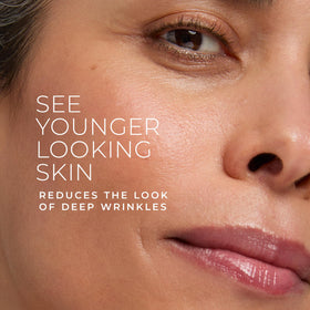 RoC close-up label highlighting patented retinol and benefits