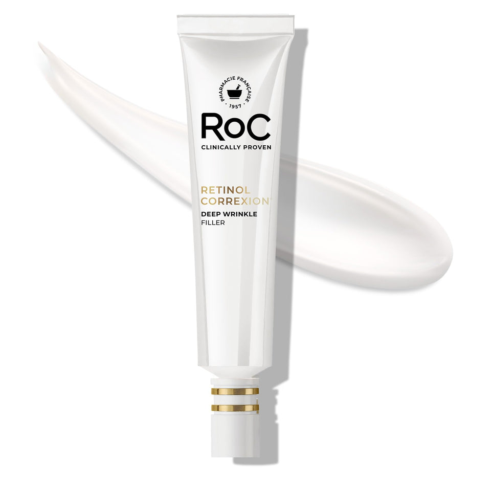 RoC front packaging showing product tube and branding for clear shelf recognition