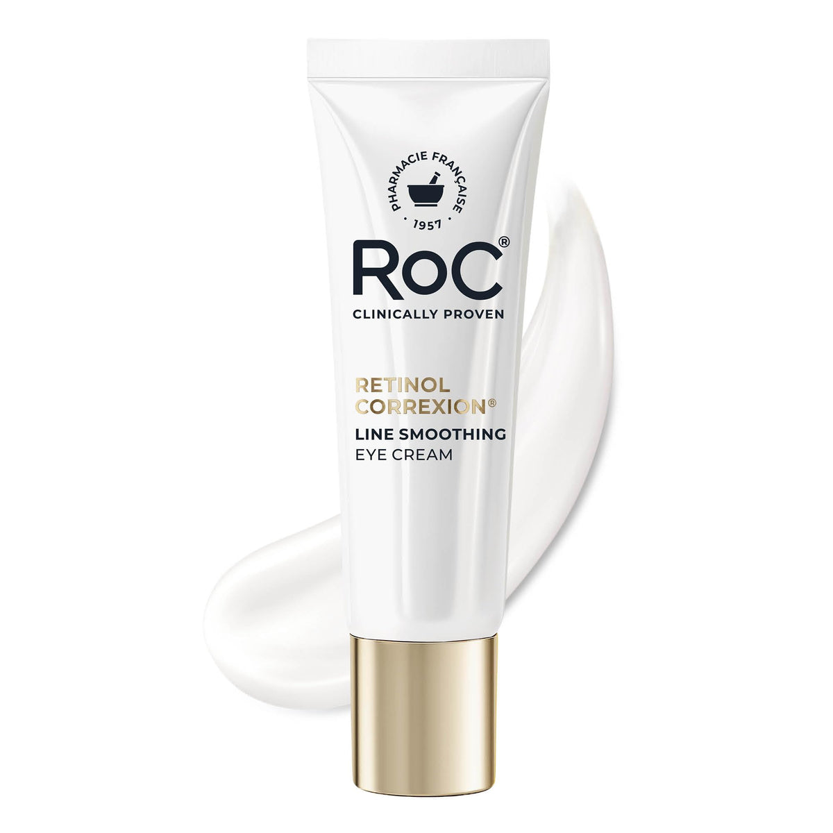 RoC front packaging showing product and benefits for visible smoothing
