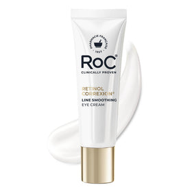 RoC front packaging showing product and benefits for visible smoothing
