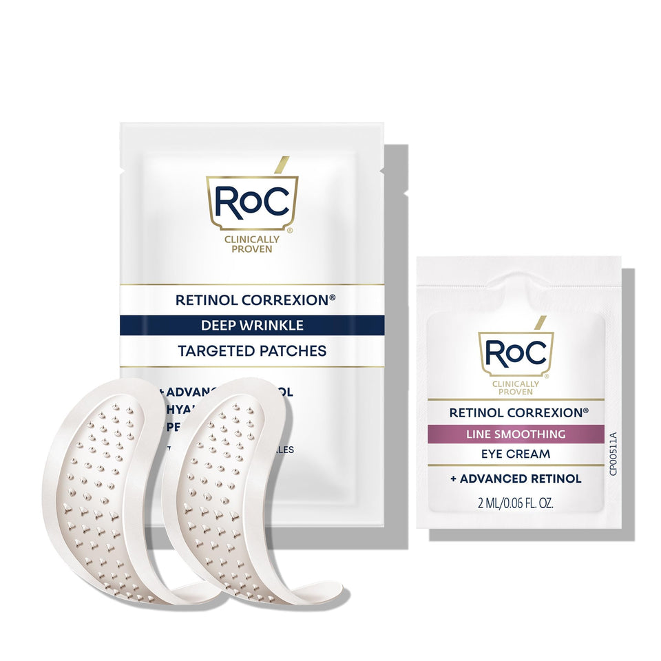 RoC front packaging showing product name and 6-patch count for clear purchase information