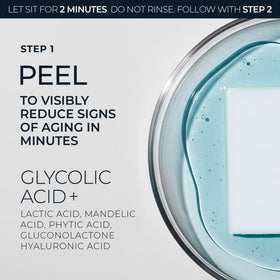 RoC peel pads arranged in a toiletry bag showing portability and on-the-go care