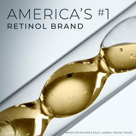 RoC retinol eye packette displayed with cream indicating targeted care