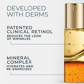 RoC ingredient visual of mineral complex supporting skin hydration
