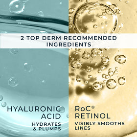 RoC moisturizer layered under foundation illustrating compatibility with makeup