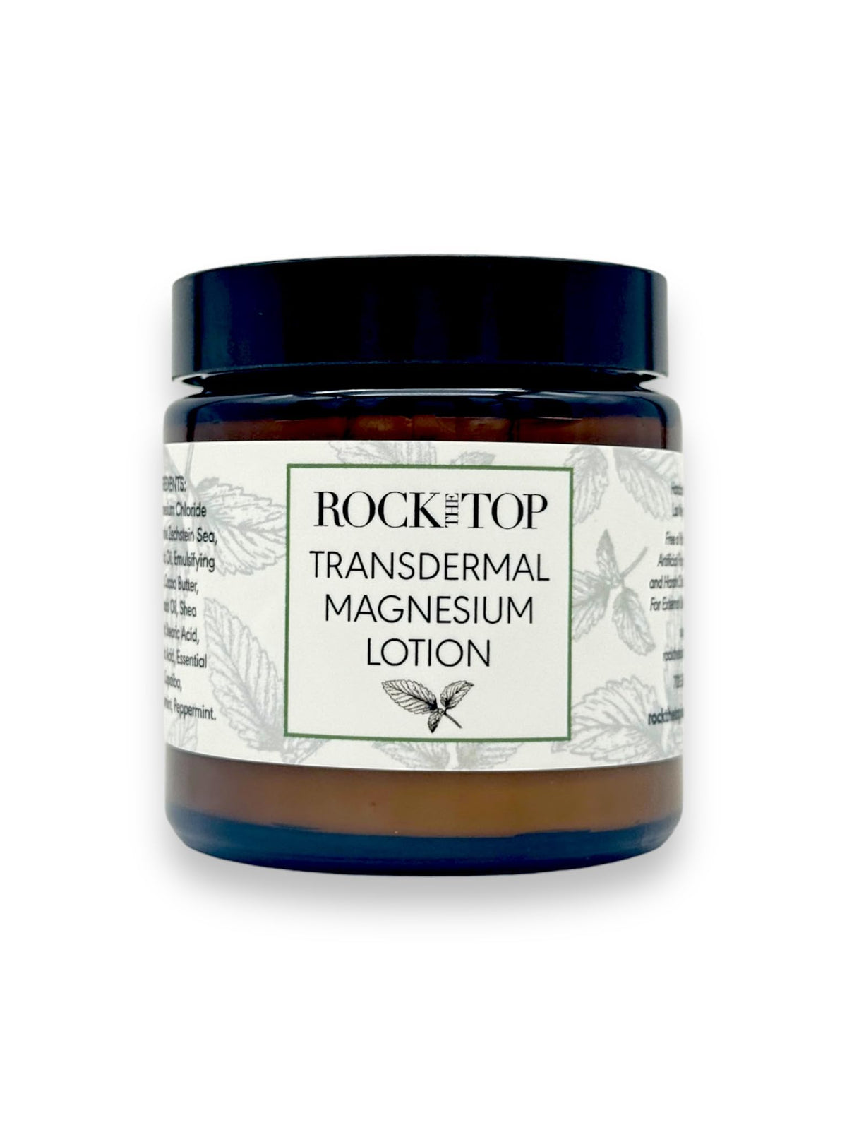 Rock the Top front packaging showing product and calming benefit