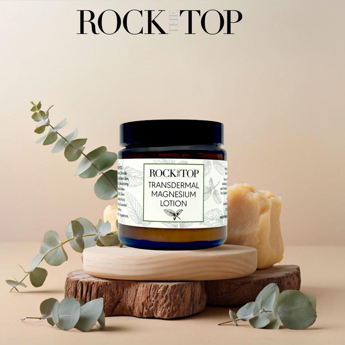 Rock the Top in nighttime bathroom routine showing relaxation benefit