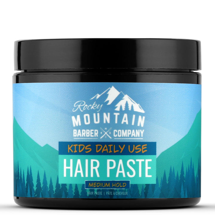 Rocky Mountain Barber Company front packaging showing product branding and benefits