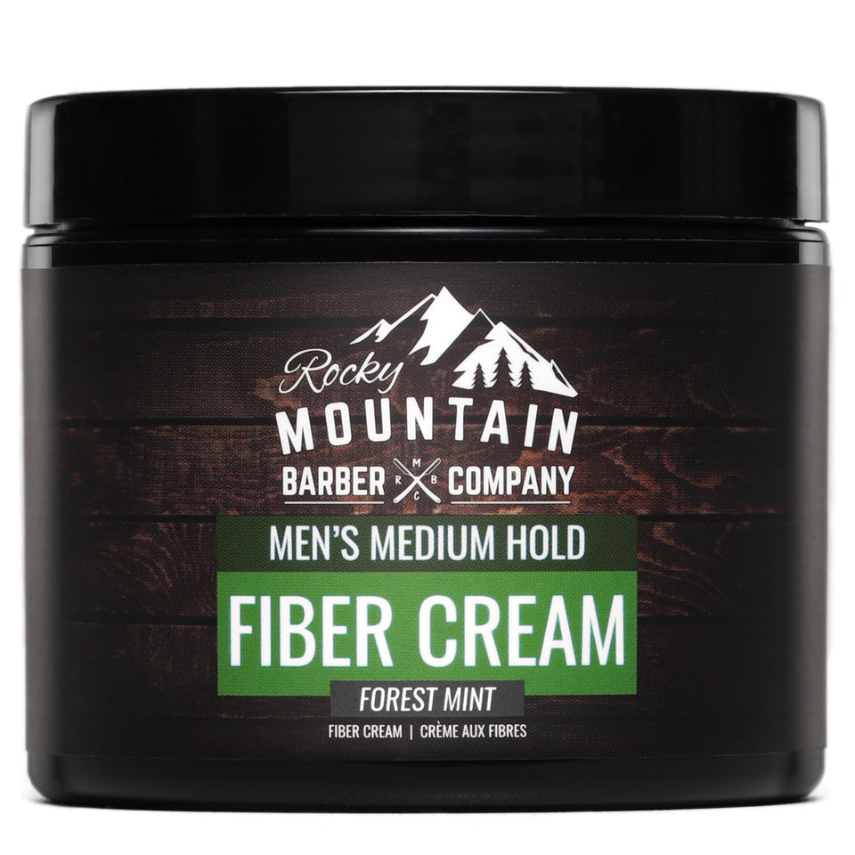 Rocky Mountain Barber Company front packaging showing product and branding for easy selection