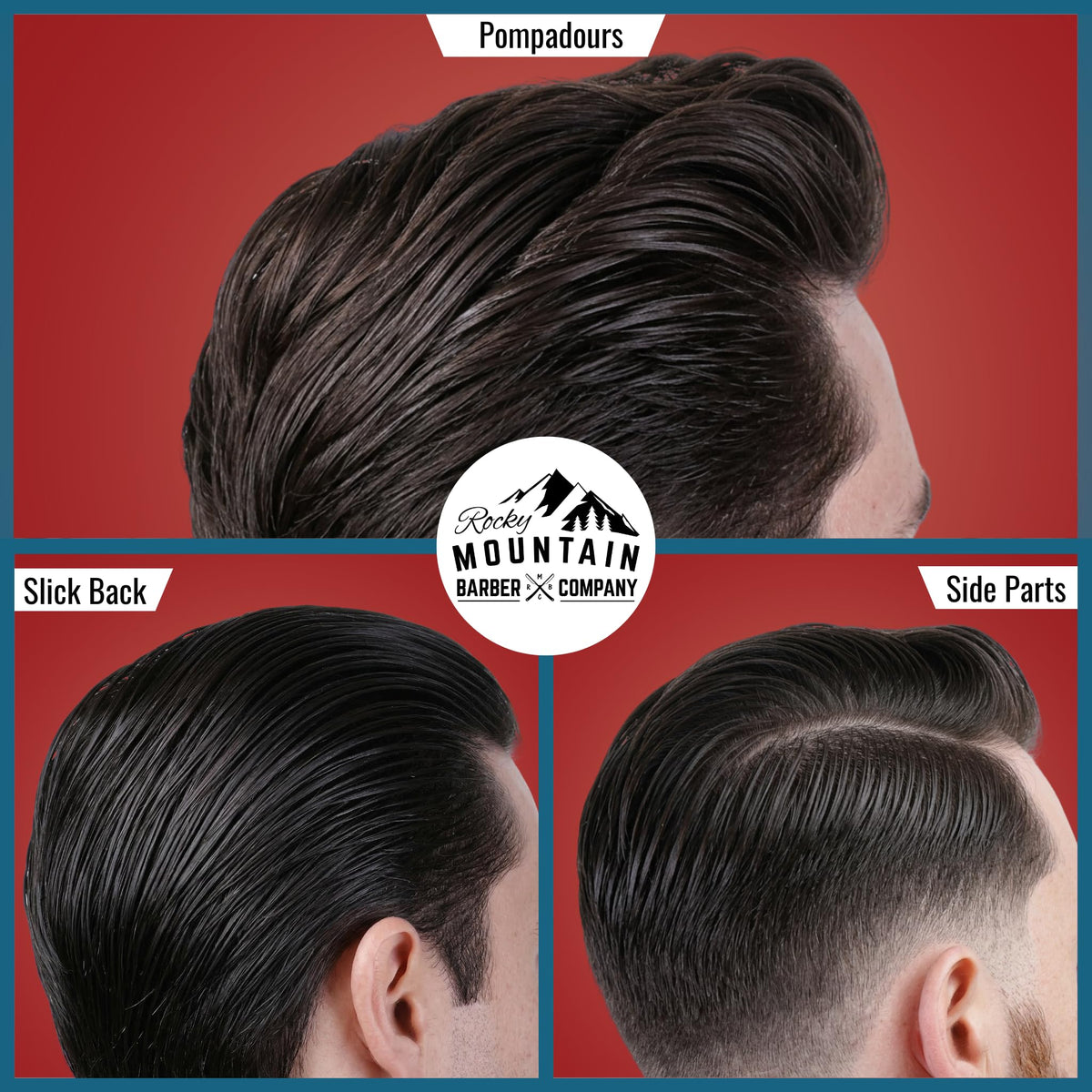 Rocky Mountain Barber Company applying pomade in hand for controlled distribution benefit