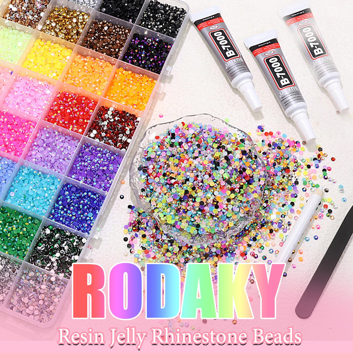RODAKY lifestyle crafting scene with finished projects demonstrating creative possibilities