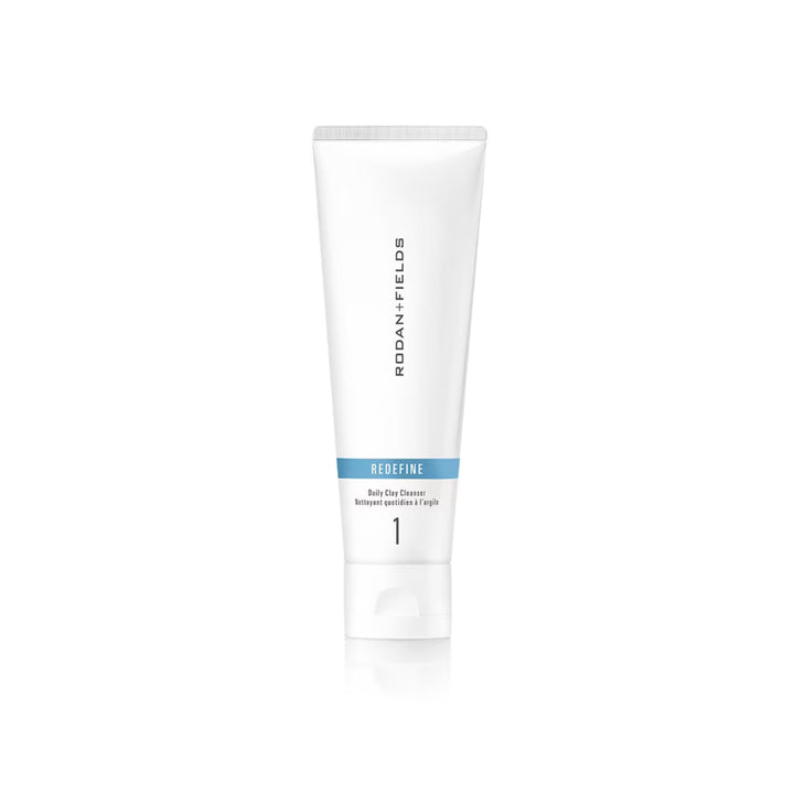 RODAN + FIELDS front packaging showing cleanser and brand for clear routine