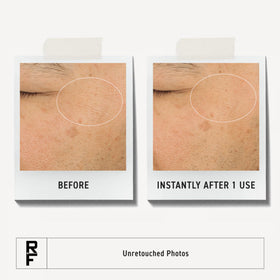 RODAN + FIELDS hydra mask spread on hand to show texture benefit: absorbs without greasiness