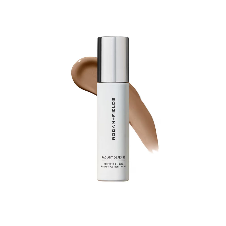 RODAN + FIELDS front packaging shot showing bottle and label benefits