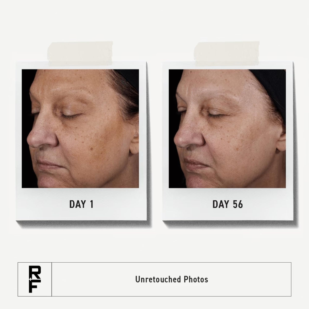 Rodan + Fields pump and label detail emphasizing ingredients and easy dispensing benefit