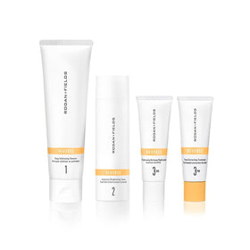 RODAN + FIELDS full Reverse Regimen kit on white background showing packaging and labels