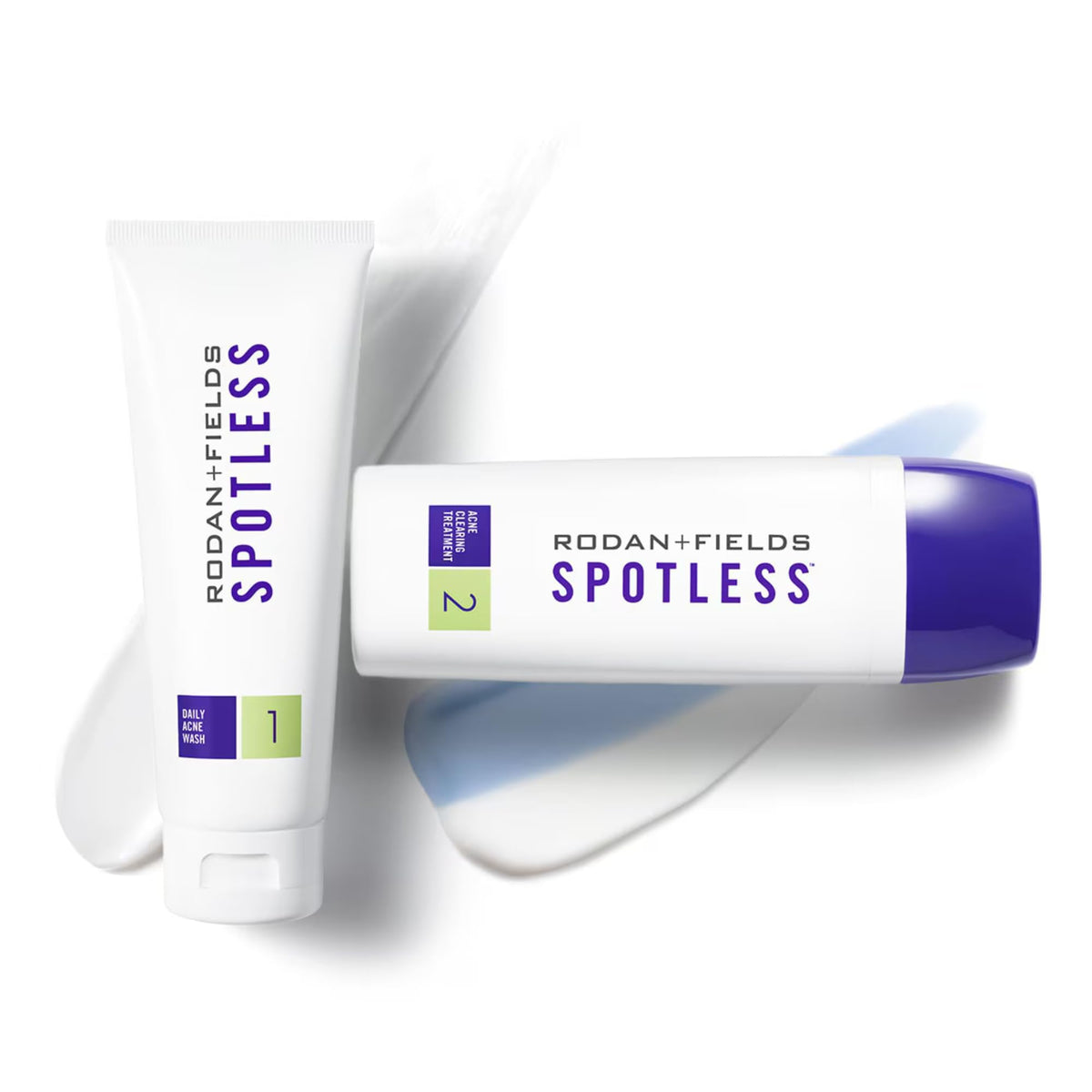 RODAN + FIELDS gel texture close-up highlighting gentle exfoliation