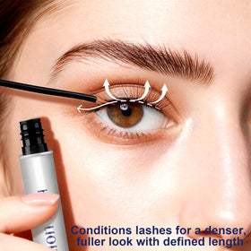 rodaxion before and after lash comparison, demonstrates fuller look