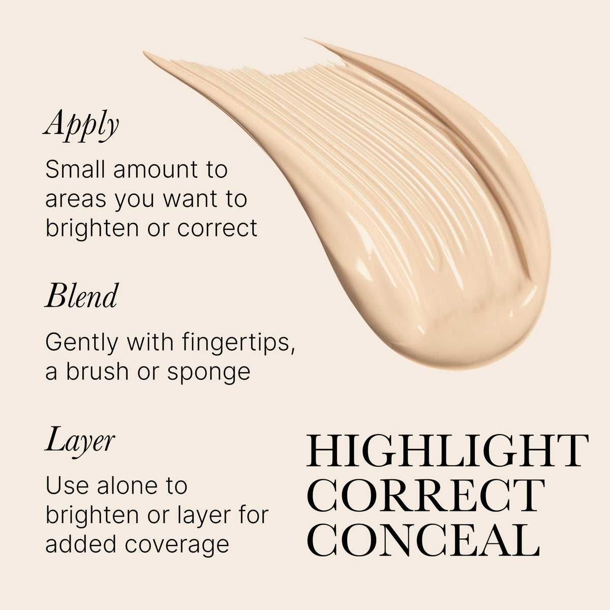 Rodial banana lowlighter next to ruler scale to indicate 0.1 fl oz compact size