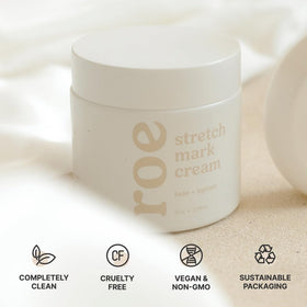 Roe Wellness lifestyle maternity setting showing soothing daily ritual