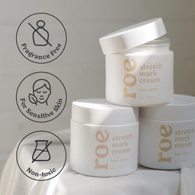 Roe Wellness absorption demo showing non-greasy finish and comfort