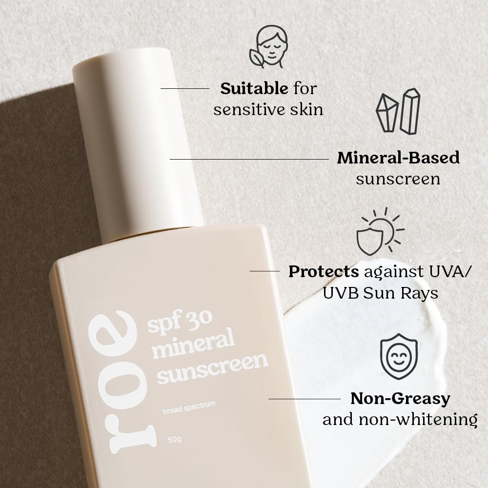 Roe Wellness tube in hand for size comparison conveying travel-friendly convenience