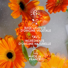 ROGER & GALLET foaming soap in hand conveying soft cushiony lather and comfort