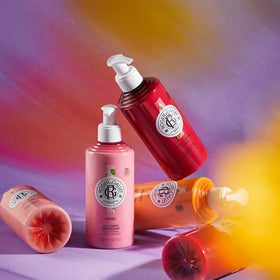 ROGER & GALLET applied on arm in lifestyle scene for quick hydration