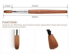 Rolabling in use applying acrylic for smooth, even product distribution