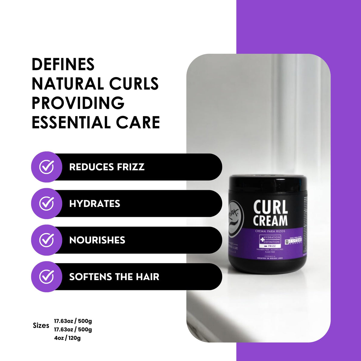 Rolda used with a hair diffuser to boost curl volume and controlled shape