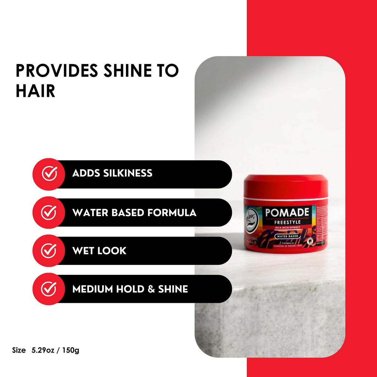 Rolda with Inca Inchi seeds emphasizing natural extract and conditioning benefit