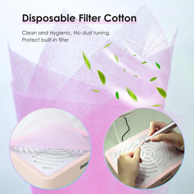 Rolokit packaging with 50 disposable filters highlighting ready-to-use supplies