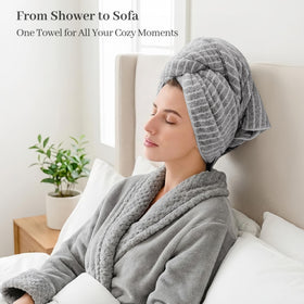 ROLSHOL elastic loop detail on towel demonstrating secure tuck and slip resistance