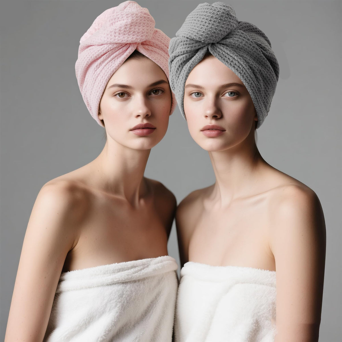 ROLSHOL towel on bathroom vanity in lifestyle scene for everyday use