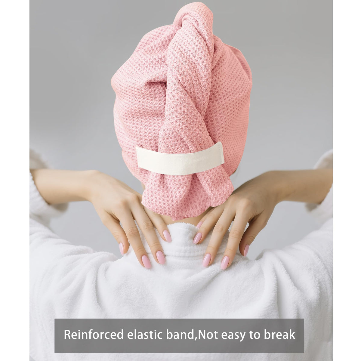 ROLSHOL salon styling scene showing professional-friendly protective wrap