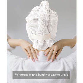 ROLSHOL white towel used during morning routine for convenience