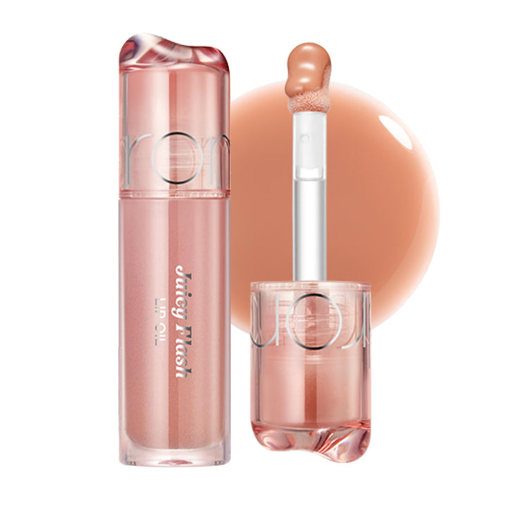 rom&nd front packaging showing product and shiny finish benefit