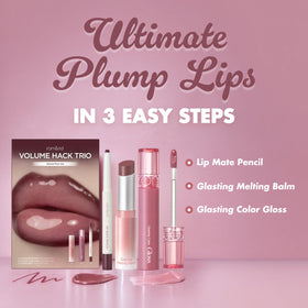 rom&nd Lip Mate Pencil tip close-up showing smooth texture for easy precise lining benefit: clean definition