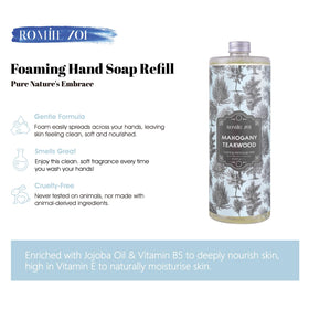 ROMIIE ZOI back label with ingredients and icons highlighting plant-based benefit