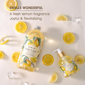 ROMIIE ZOI bottles arranged on bathroom counter showing family-ready supply