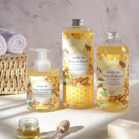 ROMIIE ZOI bottle on kitchen counter creating a warm, inviting hand-wash routine benefit