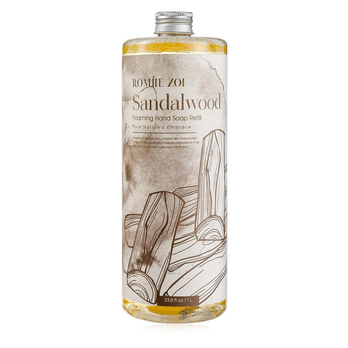 ROMIIE ZOI front packaging 1L showing bottle and scent benefit