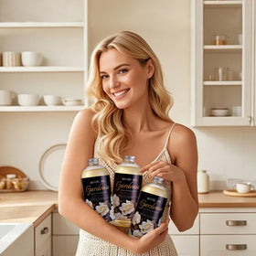 ROMIIE ZOI with gardenia and jojoba visuals emphasizing natural ingredients