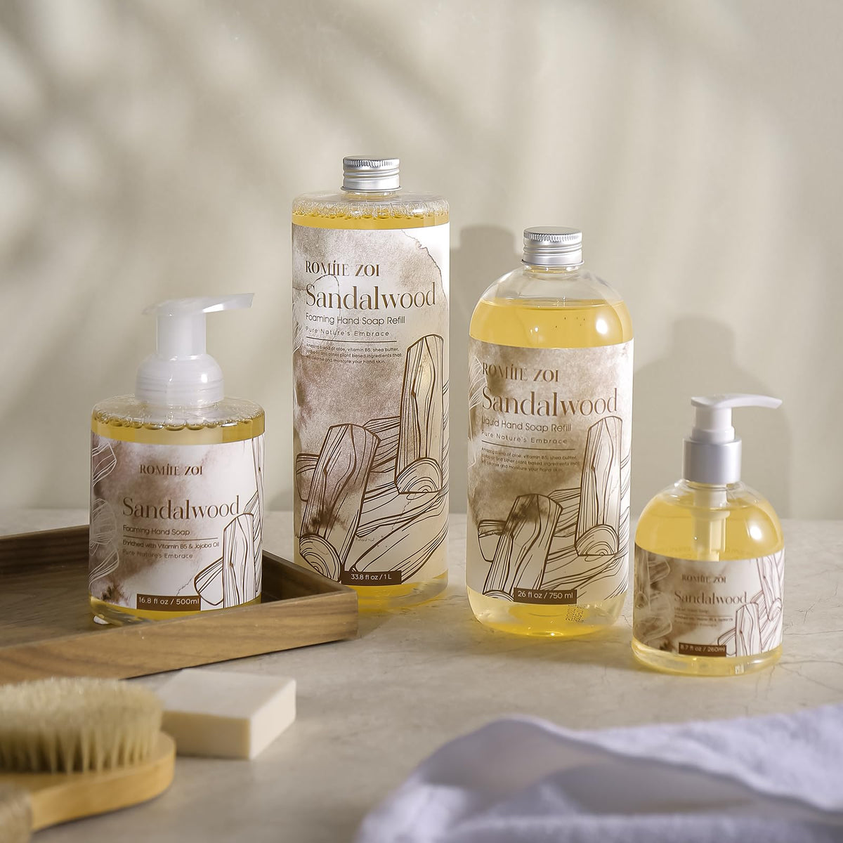 ROMIIE ZOI on kitchen counter adding spa-like aroma to home