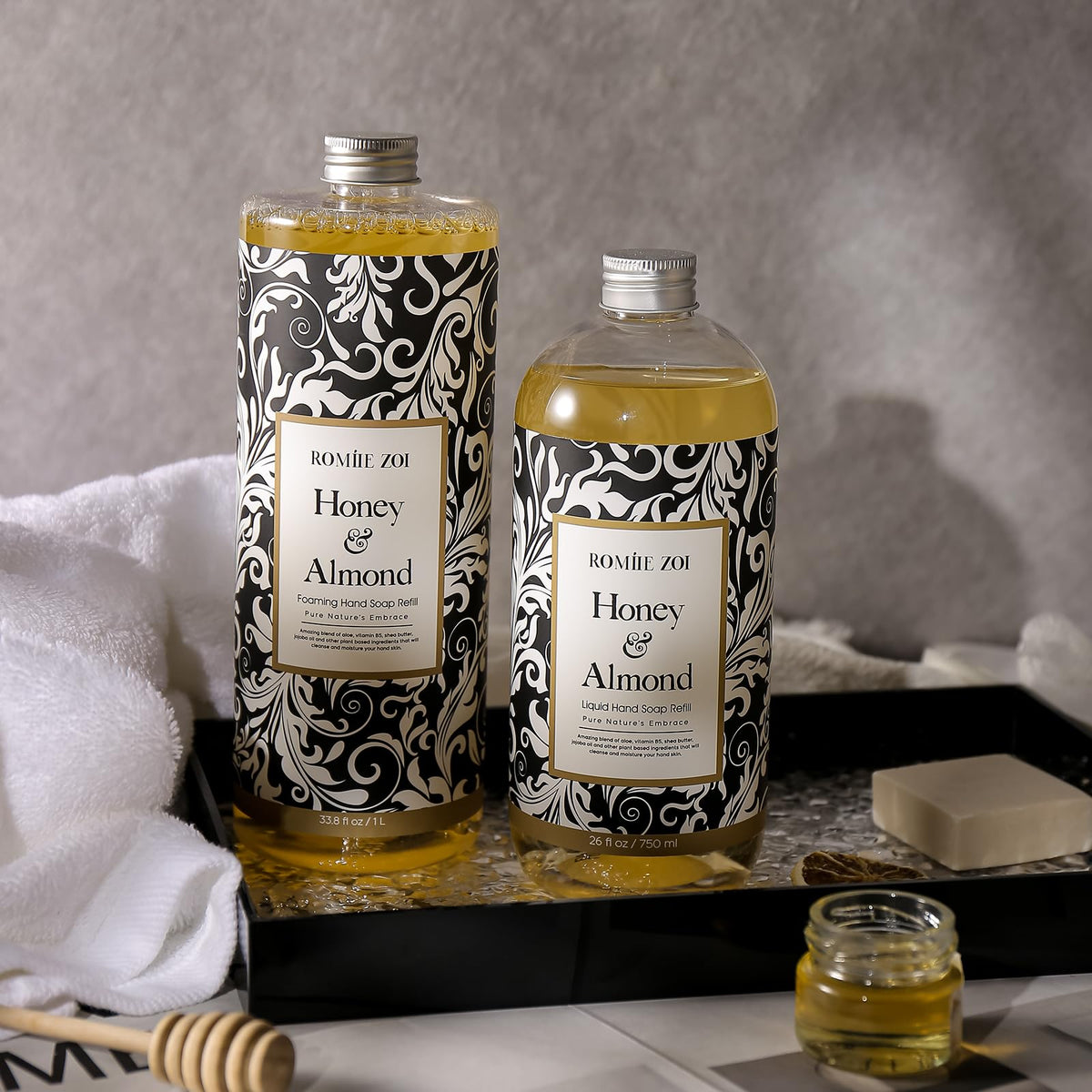 ROMIIE ZOI in kitchen sink lifestyle setting adding pleasant scent and softness
