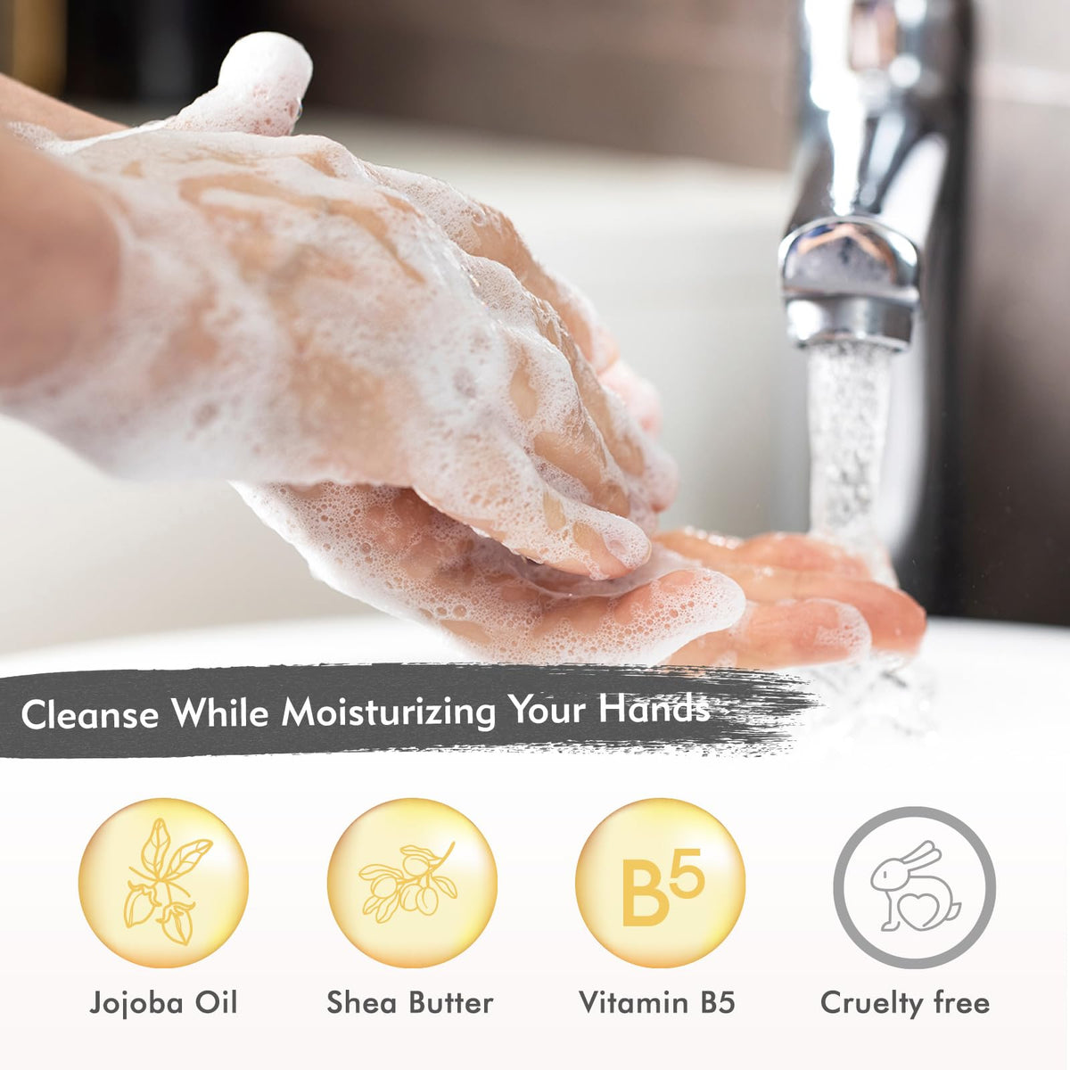 ROMIIE ZOI bottle pouring into dispenser demonstrating refill ease