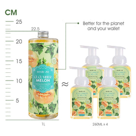 ROMIIE ZOI foam texture on hand highlighting gentle moisturizing benefit