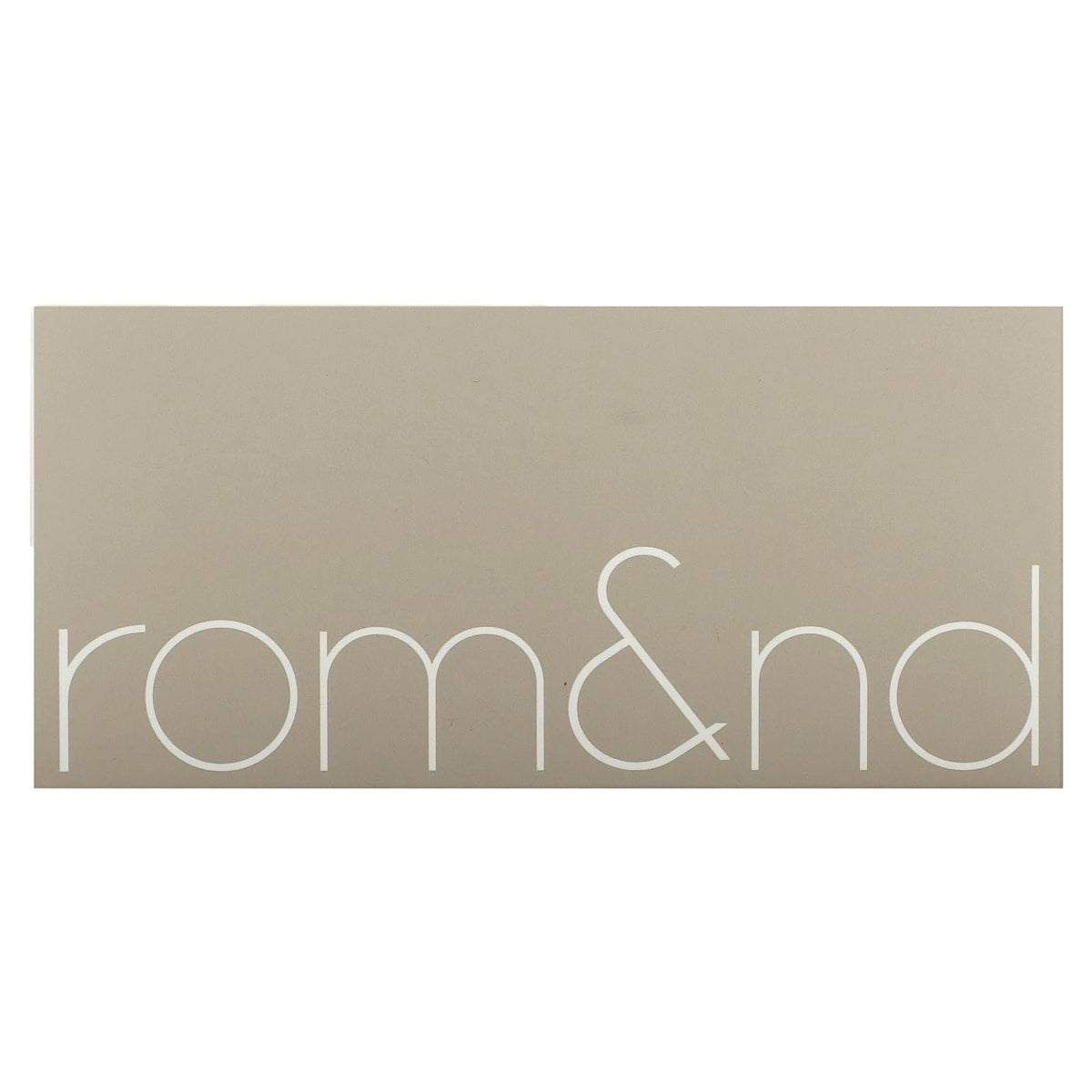 rom&nd open palette top-down view displaying ten shades for versatile looks
